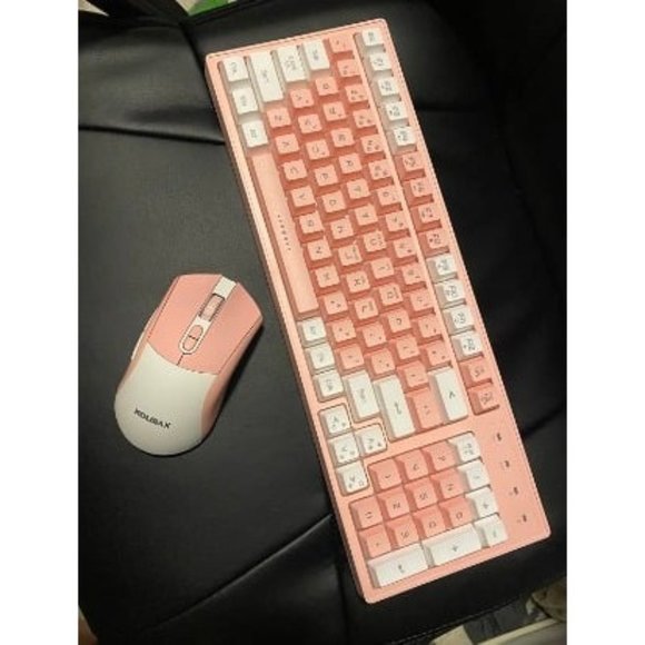 New Wireless Gaming Keyboard and Mouse Combo, Rechargeable RGB Gaming Keyboard - Picture 1 of 2